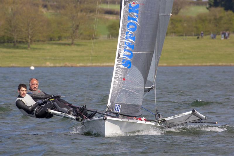 Gul B14 Inland Championship at Rutland photo copyright Tim Olin / www.olinphoto.co.uk taken at Rutland Sailing Club and featuring the B14 class