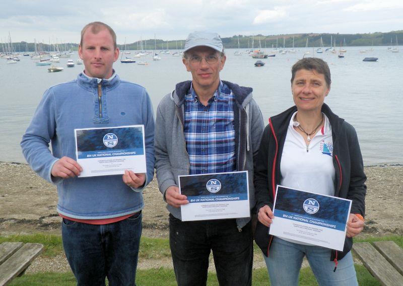 Gul B14 Nationals at Restronguet - North Sails raffle won by Henry Metcalfe, James Gardner and Chris Wilms (not present) photo copyright Patrick Clarke taken at Restronguet Sailing Club and featuring the B14 class