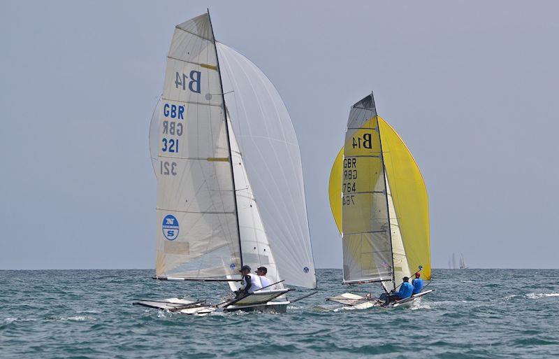 Day 2 of B14 European Championships at Carnac - photo © Alex Hayes