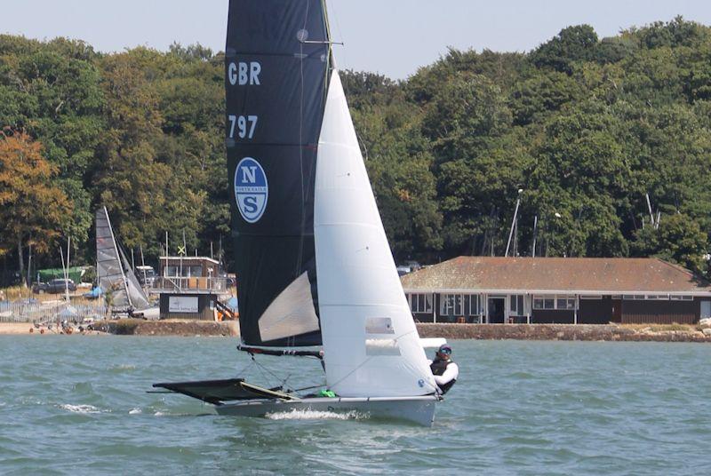 B14 Invitational and TT round 4 at Weston photo copyright Alan Davis taken at Weston Sailing Club and featuring the B14 class