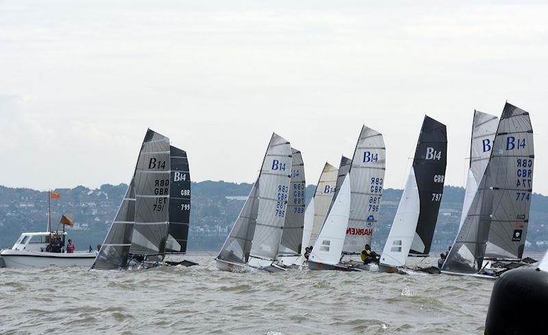 Original Cottages B14 Euros / Nats 2022 at Whitstable photo copyright Nick Champion / www.championmarinephotography.co.uk taken at Whitstable Yacht Club and featuring the B14 class