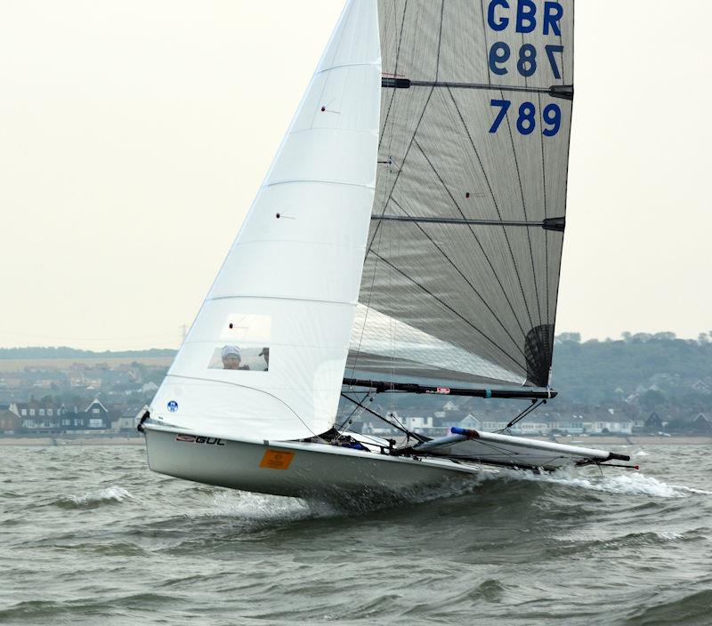 Original Cottages B14 Euros / Nats 2022 at Whitstable photo copyright Nick Champion / www.championmarinephotography.co.uk taken at Whitstable Yacht Club and featuring the B14 class