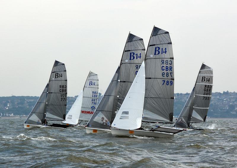 Original Cottages B14 Euros / Nats 2022 at Whitstable photo copyright Nick Champion / www.championmarinephotography.co.uk taken at Whitstable Yacht Club and featuring the B14 class