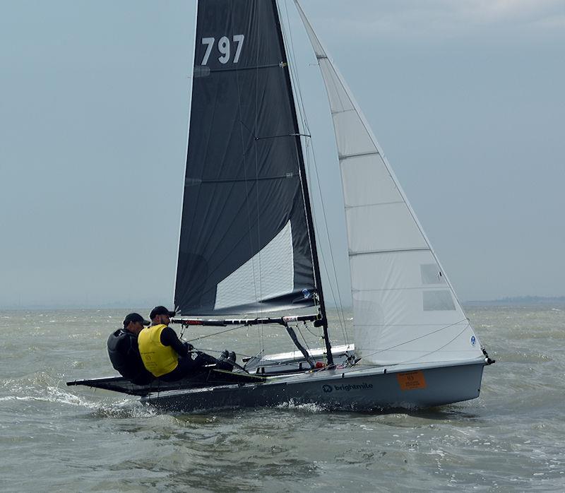 Original Cottages B14 Euros / Nats 2022 at Whitstable photo copyright Nick Champion / www.championmarinephotography.co.uk taken at Whitstable Yacht Club and featuring the B14 class