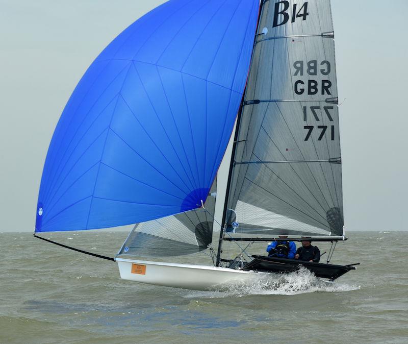 Original Cottages B14 Euros / Nats 2022 at Whitstable photo copyright Nick Champion / www.championmarinephotography.co.uk taken at Whitstable Yacht Club and featuring the B14 class