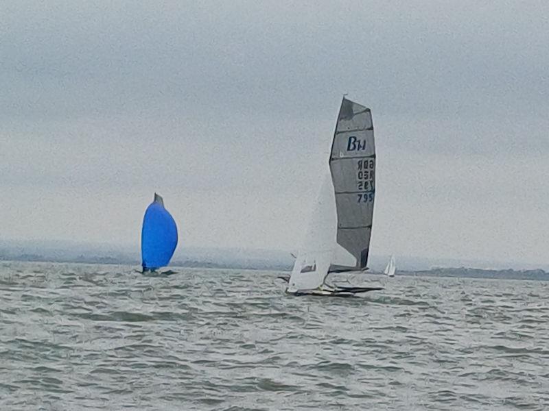 Whitstable Harbour Gin B14 TT at Whitstable  photo copyright Jo Wyles taken at Whitstable Yacht Club and featuring the B14 class