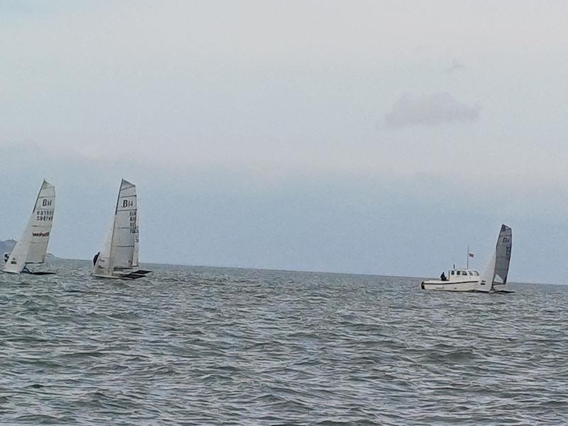 Whitstable Harbour Gin B14 TT at Whitstable  photo copyright Jo Wyles taken at Whitstable Yacht Club and featuring the B14 class