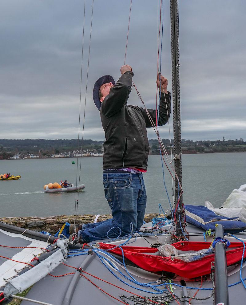 Starcross Steamer 2024 photo copyright Garnett Showell  taken at Starcross Yacht Club and featuring the B14 class