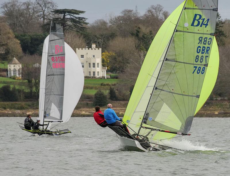 Starcross Steamer 2024 photo copyright Garnett Showell  taken at Starcross Yacht Club and featuring the B14 class