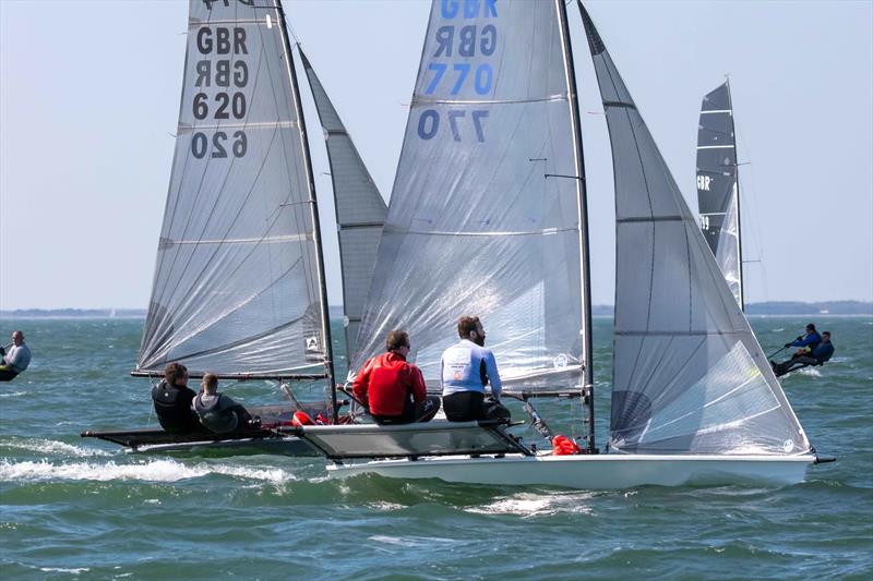 B14s during the Skiff Open at Stokes Bay - photo © Tim Olin / www.olinphoto.co.uk