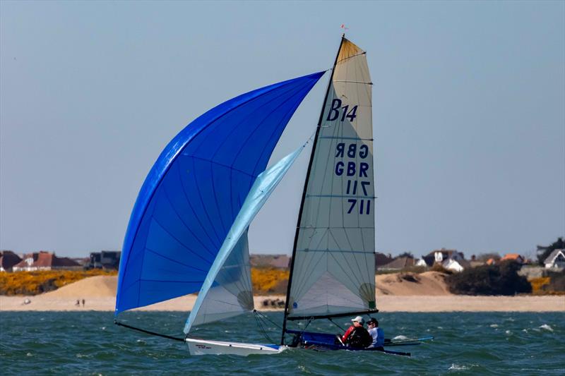B14s during the Skiff Open at Stokes Bay - photo © Tim Olin / www.olinphoto.co.uk