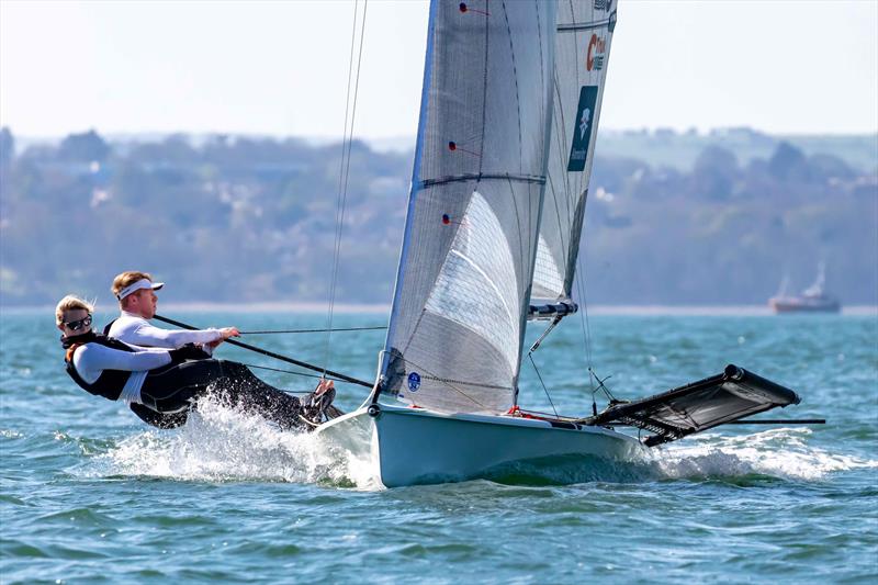 B14s during the Skiff Open at Stokes Bay - photo © Tim Olin / www.olinphoto.co.uk