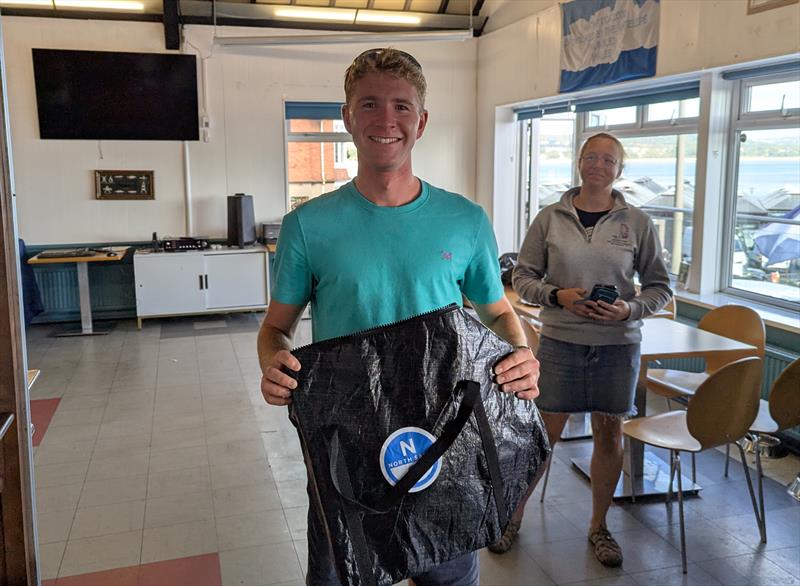Newcomer award in the North Sails Seavolution B14 Nationals 2025 at Mumbles photo copyright Mark Watts taken at Mumbles Yacht Club and featuring the B14 class
