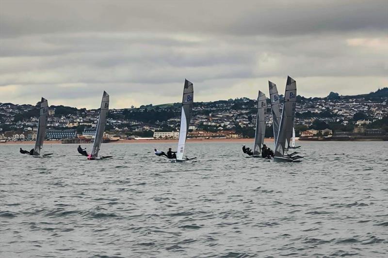 Day 1 - Pathfinder Homes B14 European and Global Championships at Torbay photo copyright RTYC taken at Royal Torbay Yacht Club and featuring the B14 class