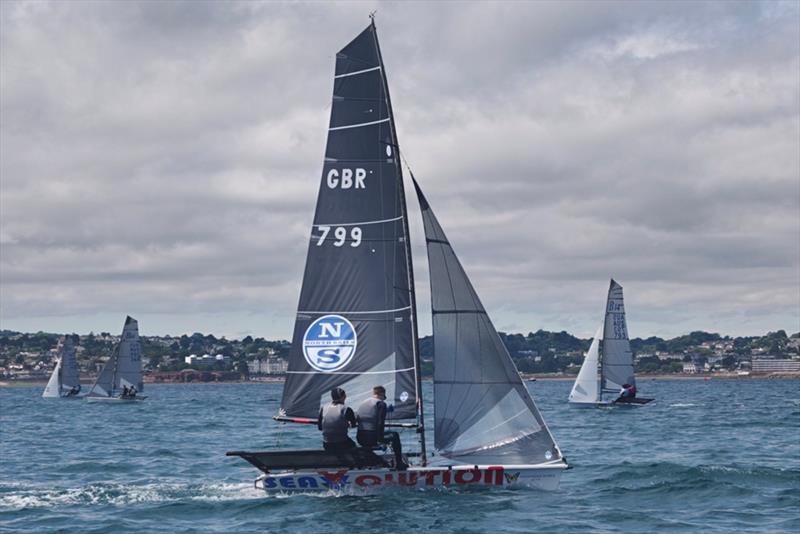 Day 1 - Pathfinder Homes B14 European and Global Championships at Torbay - photo © RTYC