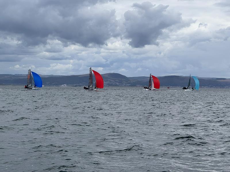 Pathfinder Homes B14 Nationals at Mumbles Day 1 photo copyright Joe Furneaux taken at Mumbles Yacht Club and featuring the B14 class