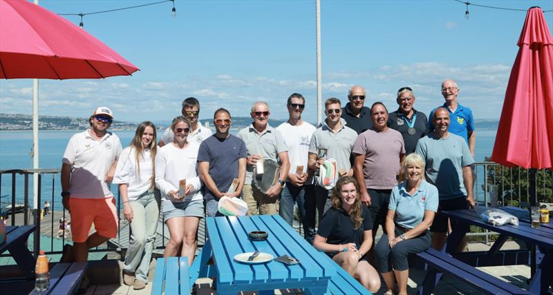 Prize Giving at the Pathfinder Homes B14 Nationals at Mumbles - photo © Mumbles Yacht Club