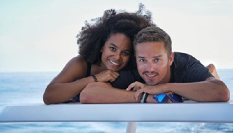 B&G brand ambassadors Dan and Kika of 'Sailing Uma' photo copyright B&G taken at  and featuring the  class