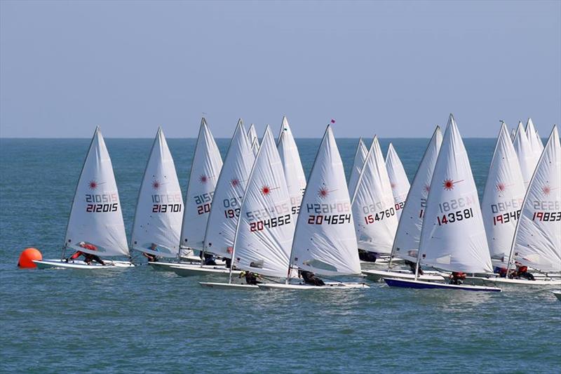 Laserfest at Whitstable photo copyright Nicky Whatley taken at Whitstable Yacht Club and featuring the  class