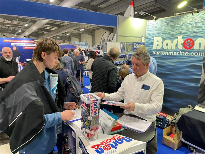 Barton Marine at the RYA Dinghy & Watersports Show photo copyright Barton Marine taken at RYA Dinghy Show and featuring the  class