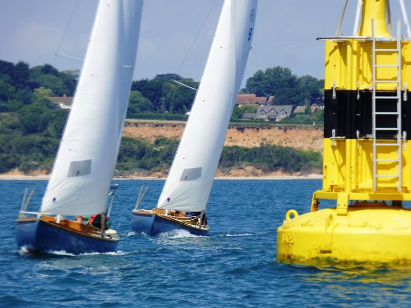 Racing for the Princessa and Zanen trophies at Bembridge photo copyright Mike Samuelson taken at Bembridge Sailing Club and featuring the Bembridge One Design class