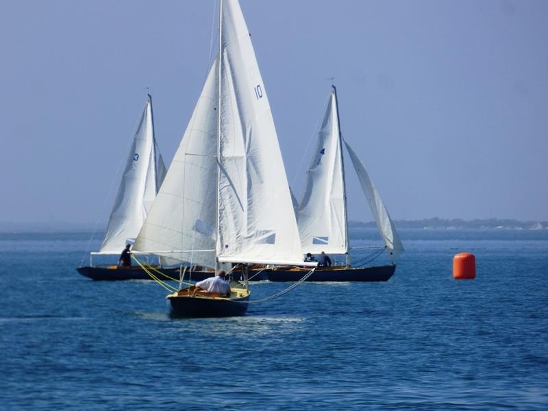 Bembridge One-Design Woodroffe Bowl photo copyright Mike Samuelson taken at Bembridge Sailing Club and featuring the Bembridge One Design class