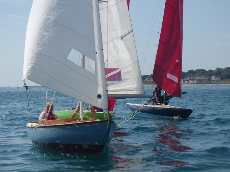 Very light winds at Bembridge over the weekend - photo © Mike Samuelson
