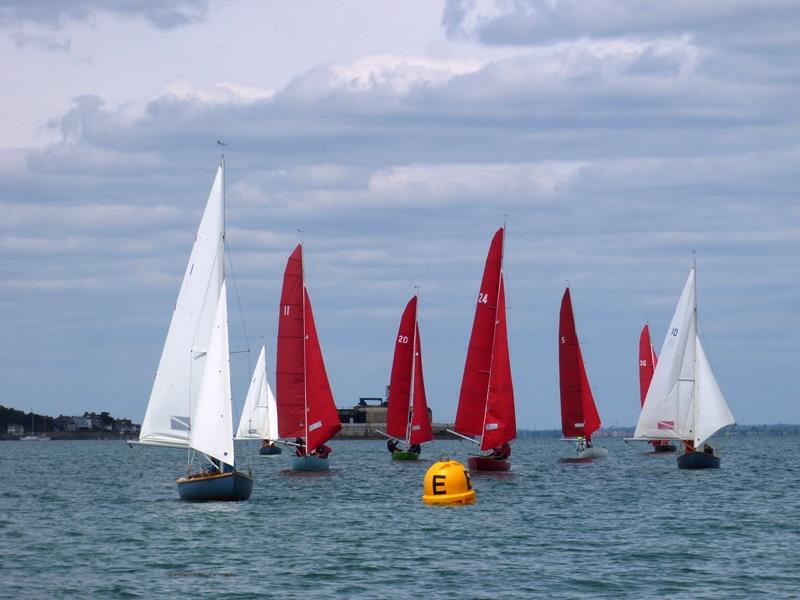 Bembridge Redwings & One-Designs Early May Bank Holiday racing photo copyright Mike Samuelson taken at Bembridge Sailing Club and featuring the Bembridge One Design class