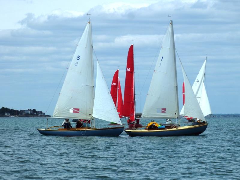 Bembridge Redwings & One-Designs Early May Bank Holiday racing photo copyright Mike Samuelson taken at Bembridge Sailing Club and featuring the Bembridge One Design class