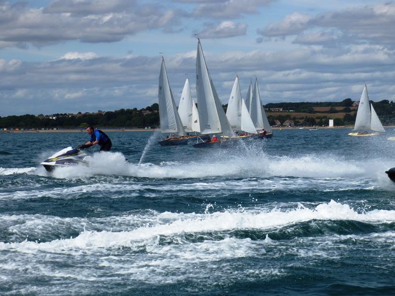 Bembridge Redwing Curlew Cup & One-Designs Coad Trophy photo copyright Mike Samuelson taken at Bembridge Sailing Club and featuring the Bembridge One Design class