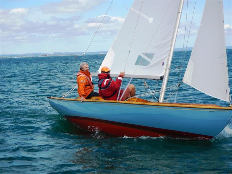 Bembridge Keelboat Racing photo copyright Mike Samuelson taken at Bembridge Sailing Club and featuring the Bembridge One Design class