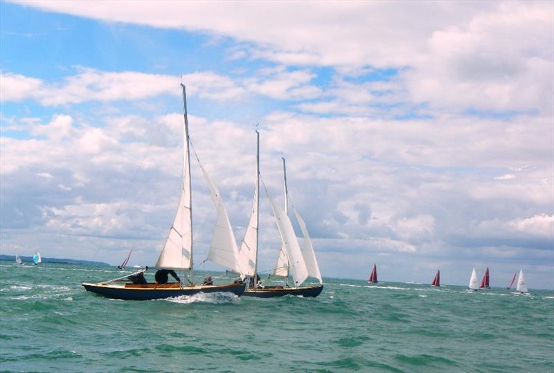 Bembridge One Design racing on 23rd August - photo © Mike Samuelson