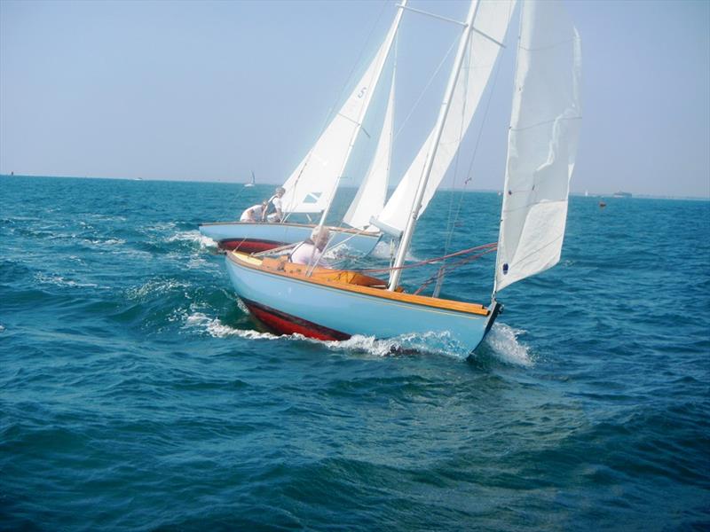 BODs pre-start during the Bembridge Keepboat Racing in the final week of July - photo © Mike Samuelson