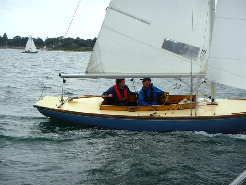 BOD No.10 after finishing during the Bembridge Keepboat Racing in the final week of July - photo © Mike Samuelson