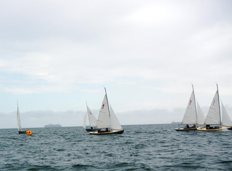 BODs rounding F bouy during the Bembridge Keepboat Racing in the final week of July - photo © Mike Samuelson