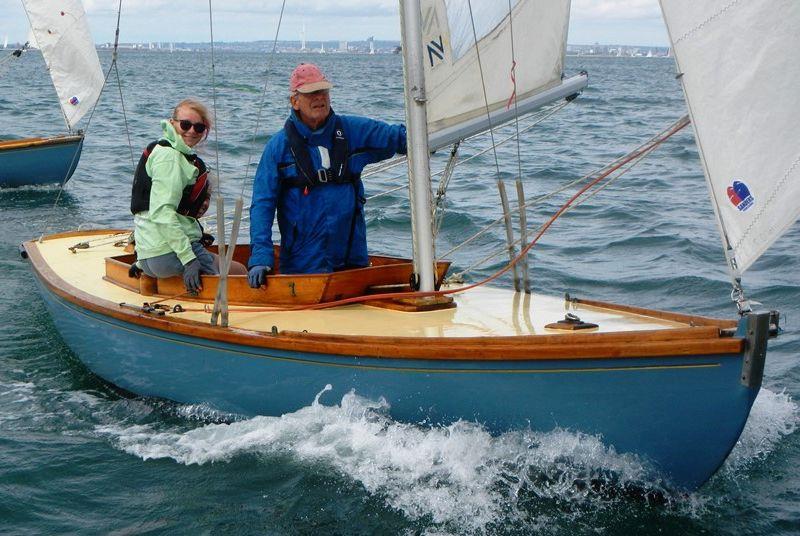 Bembridge July Weekend Keelboat racing photo copyright Mike Samuelson taken at Bembridge Sailing Club and featuring the Bembridge One Design class