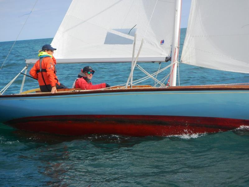 Bembridge SC Late August Keelboat Racing photo copyright Mike Samuelson taken at Bembridge Sailing Club and featuring the Bembridge One Design class