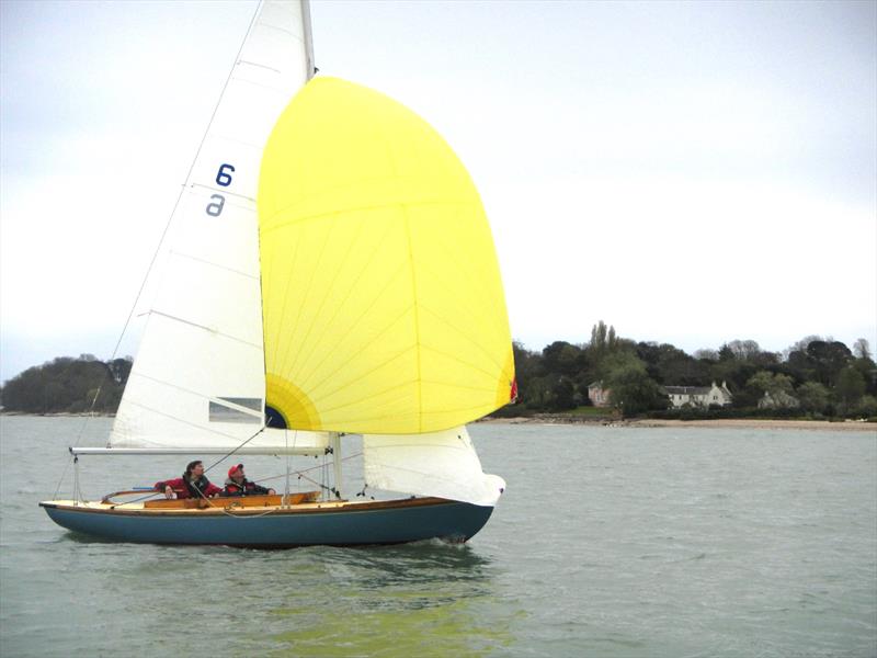Easter Weekend Bembridge One-Design Racing for the Oppenheim Trophy photo copyright Mike Samuelson taken at Bembridge Sailing Club and featuring the Bembridge One Design class