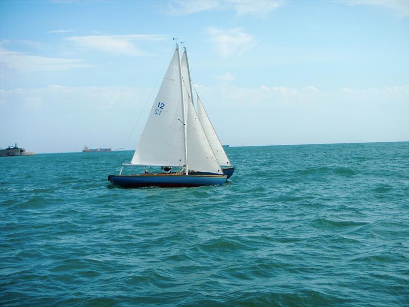 Bembridge SC Early September Keelboat Racing photo copyright Mike Samuelson taken at Bembridge Sailing Club and featuring the Bembridge One Design class