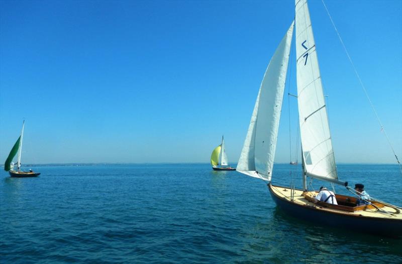 Runnign start - Bembridge SC Keelboat Racing on 29th July 2026 - photo © Mike Samuelson