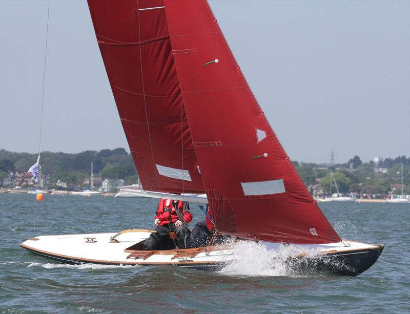 2.4m and Redwing course on day 2 of the International Paint Poole Regatta photo copyright Mark Jardine taken at Parkstone Yacht Club and featuring the Bembridge Redwing class