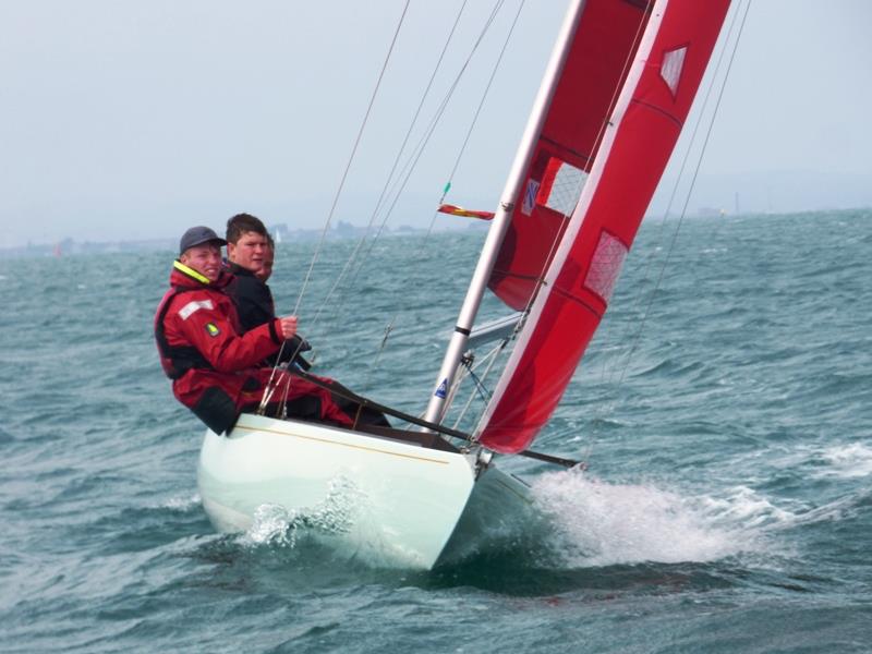 Redwing, One-Design and J70 racing at Bembridge photo copyright Mike Samuelson taken at Bembridge Sailing Club and featuring the Bembridge Redwing class