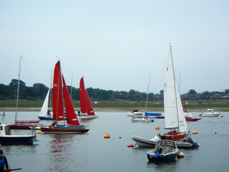 Bembridge SC Itchenor Weekend 2018 photo copyright Mike Samuelson taken at Bembridge Sailing Club and featuring the Bembridge Redwing class