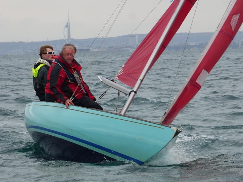 The week's keelboat racing at Bembridge photo copyright Mike Samuelson taken at Bembridge Sailing Club and featuring the Bembridge Redwing class