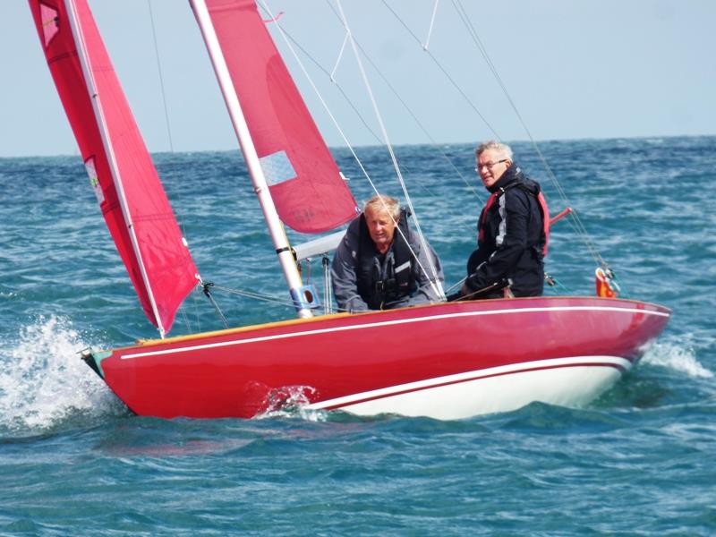 Bembridge Redwing 80th Anniversary Regatta photo copyright Mike Samuelson taken at Bembridge Sailing Club and featuring the Bembridge Redwing class