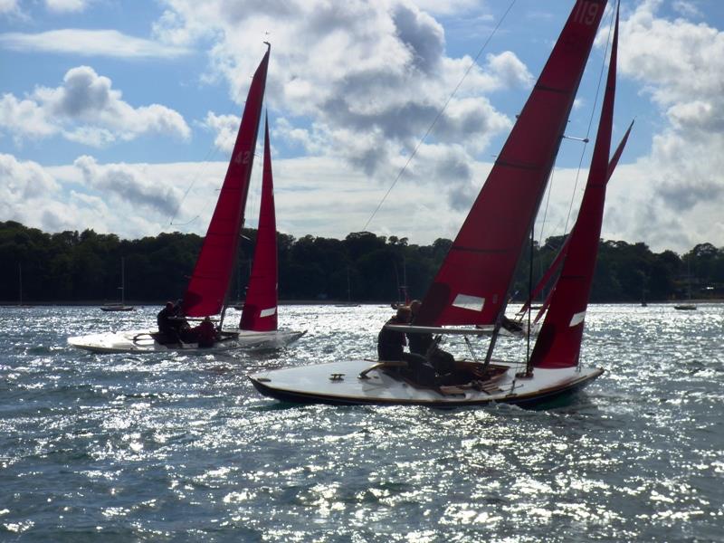 Bembridge Redwing 80th Anniversary Regatta photo copyright Mike Samuelson taken at Bembridge Sailing Club and featuring the Bembridge Redwing class