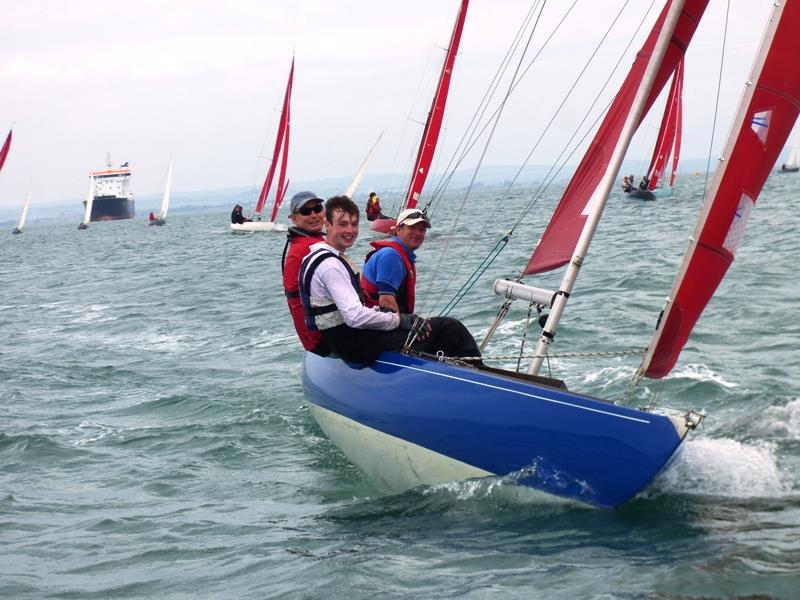 Bembridge Village Regatta and Club Keelboat Regatta photo copyright Mike Samuelson taken at Bembridge Sailing Club and featuring the Bembridge Redwing class