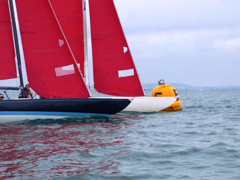 Bembridge Village Regatta and Club Keelboat Regatta photo copyright Mike Samuelson taken at Bembridge Sailing Club and featuring the Bembridge Redwing class