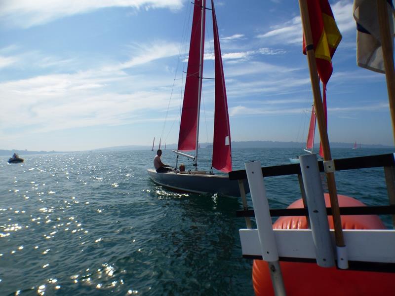 Quail wins again at the Brading Haven YC Regatta photo copyright Mike Samuelson taken at Brading Haven Yacht Club and featuring the Bembridge Redwing class