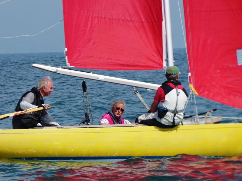 Brading Haven YC Regatta photo copyright Mike Samuelson taken at Brading Haven Yacht Club and featuring the Bembridge Redwing class